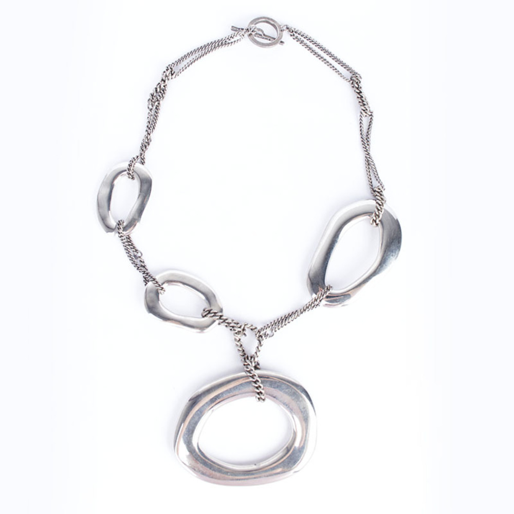Babylon Necklace Women Gray